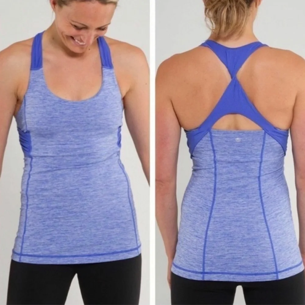 LULULEMON Spin Me Tank Top Size 8 - Picture 1 of 6